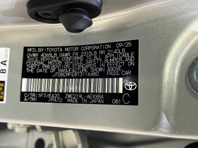 2026 Toyota Corolla Hybrid Hybrid XLE