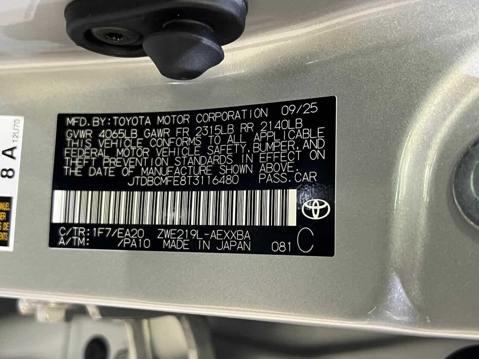 2026 Toyota Corolla Hybrid Hybrid XLE