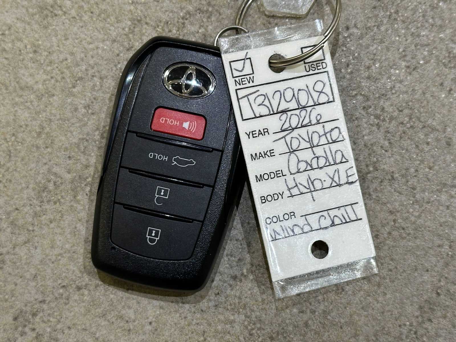 2026 Toyota Corolla Hybrid Hybrid XLE