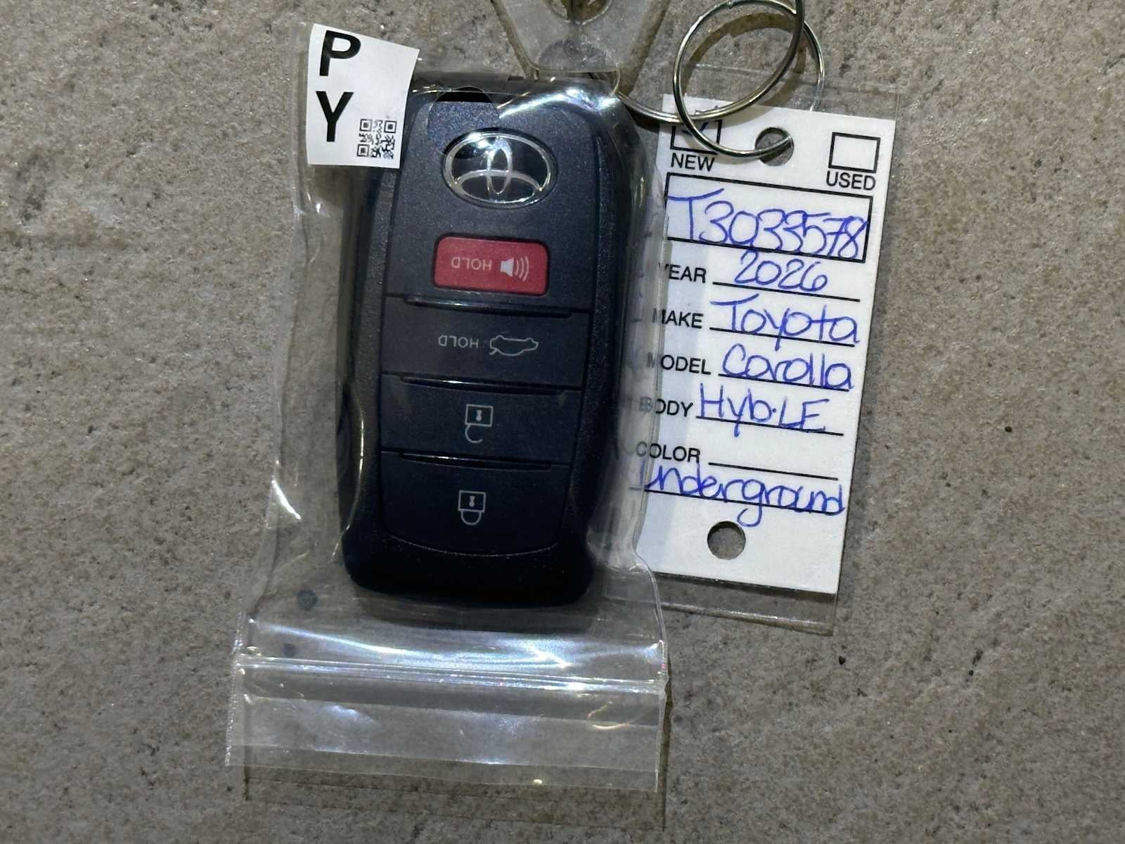 2026 Toyota Corolla Hybrid LE