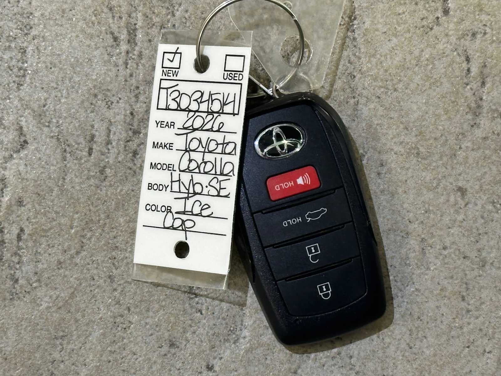 2026 Toyota Corolla Hybrid Hybrid SE