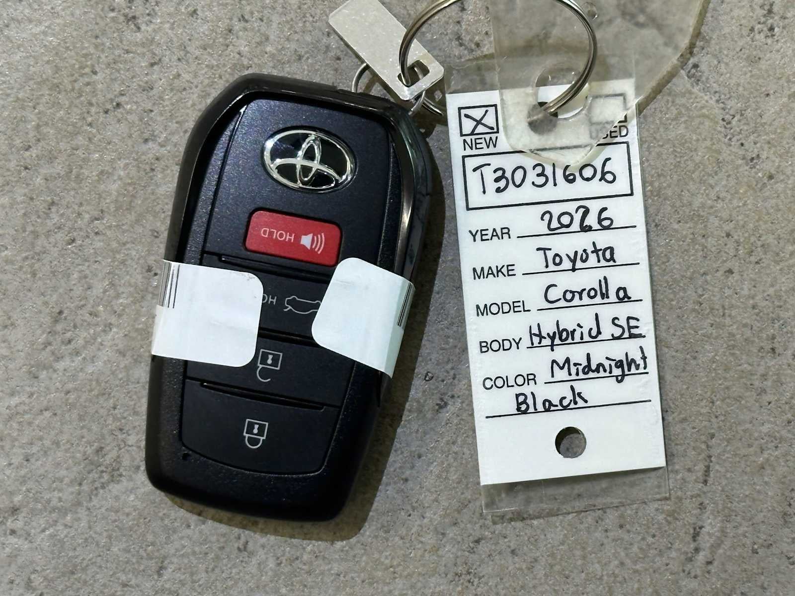 2026 Toyota Corolla Hybrid Hybrid SE