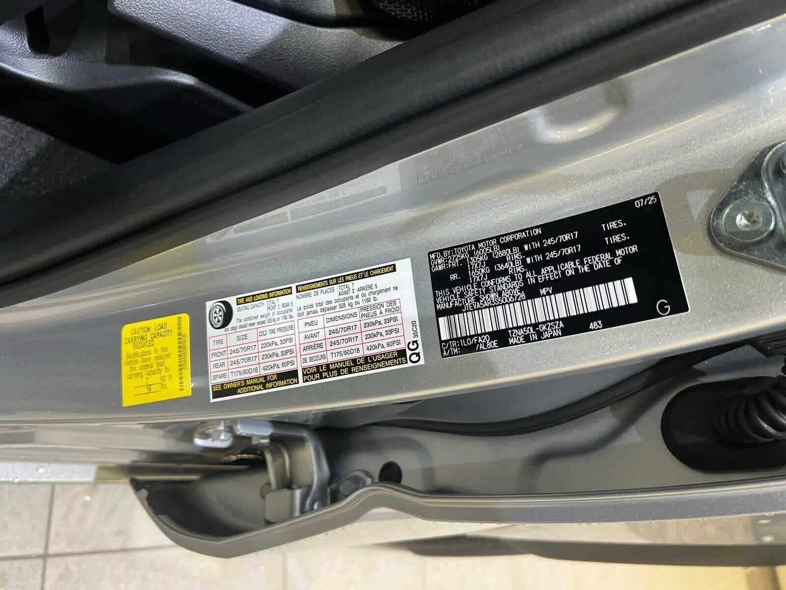 2025 Toyota 4Runner SR5