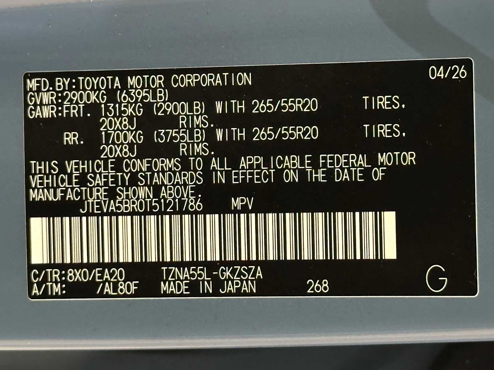 2026 Toyota 4Runner TRD Sport Premium