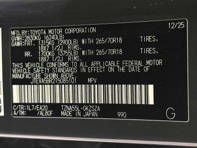 2026 Toyota 4Runner TRD Off-Road Premium