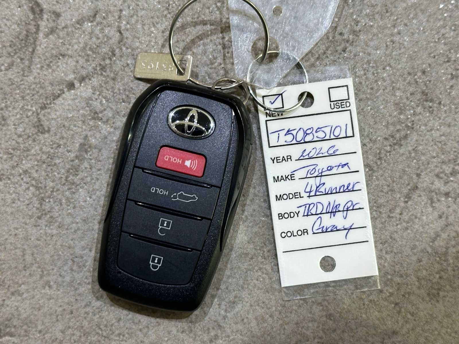 2026 Toyota 4Runner TRD Off-Road Premium