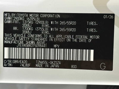 2026 Toyota 4Runner TRD Sport Premium