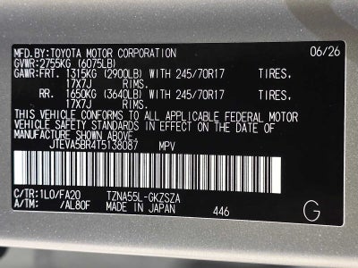 2026 Toyota 4Runner SR5