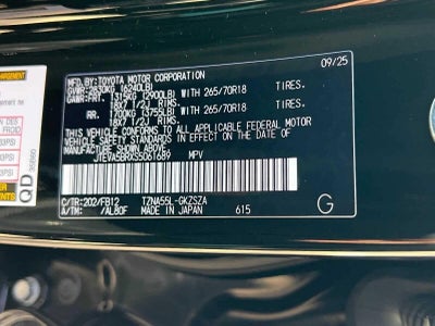 2025 Toyota 4Runner TRD Off-Road