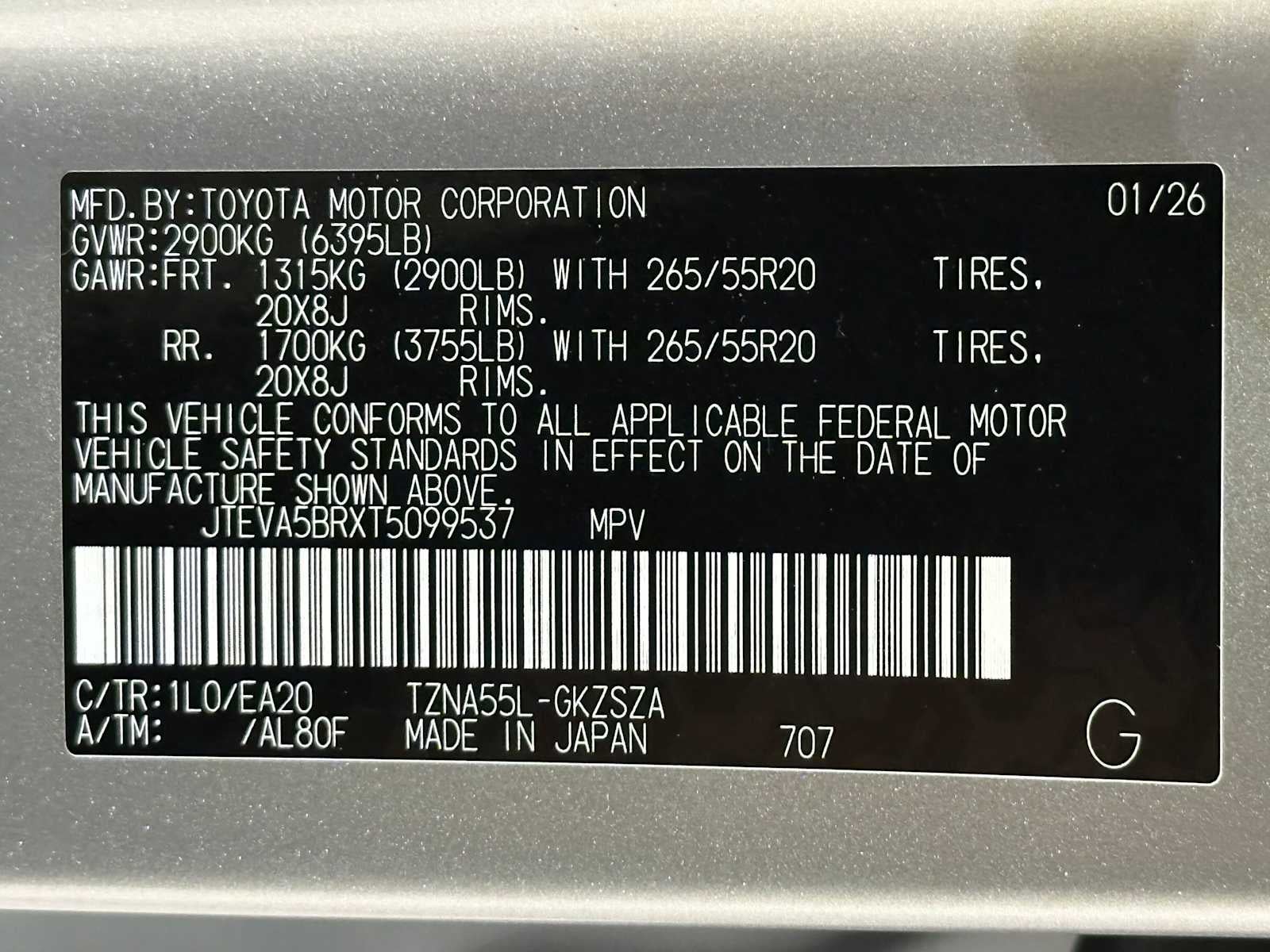 2026 Toyota 4Runner TRD Sport Premium