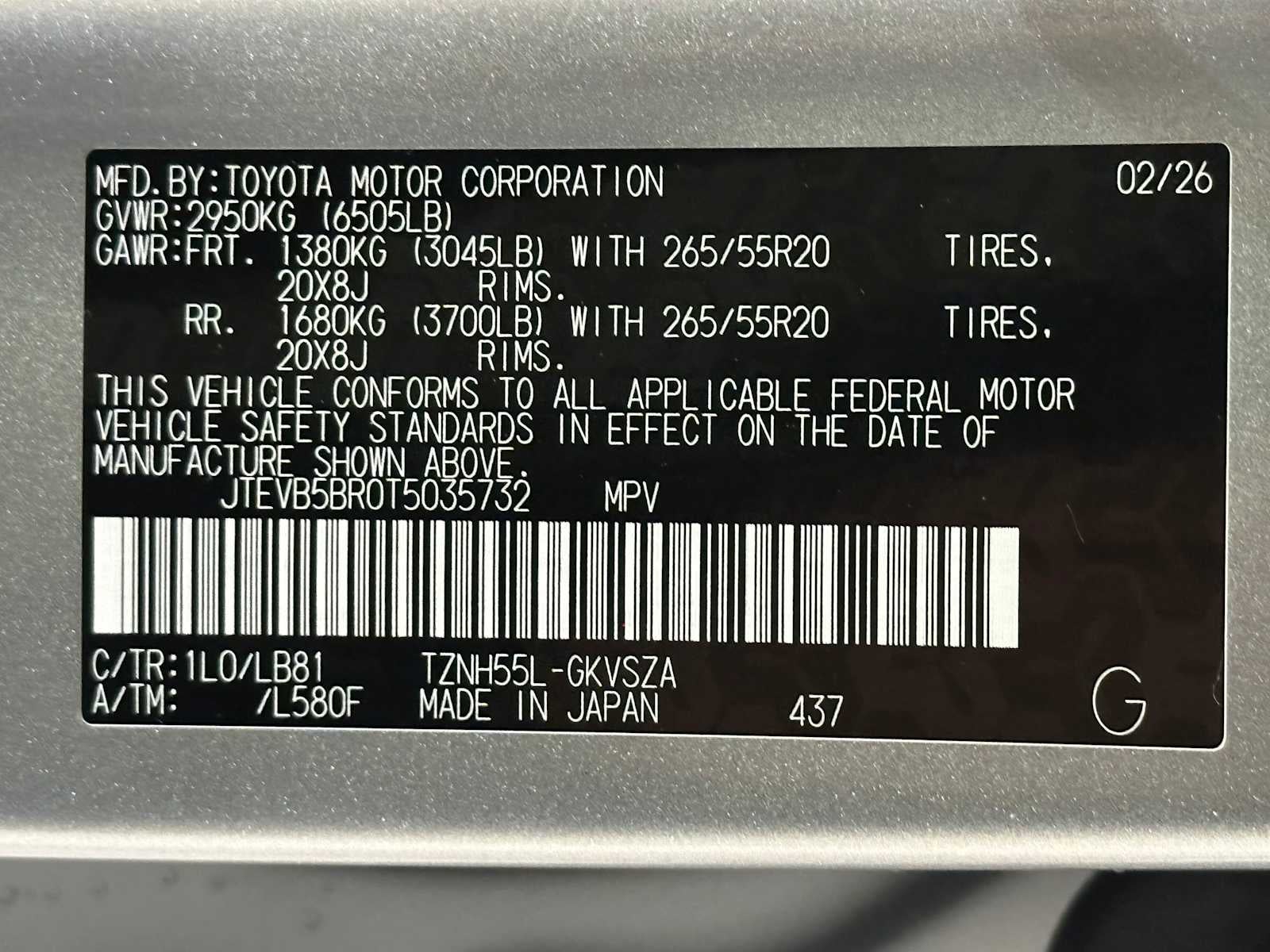 2026 Toyota 4Runner i-FORCE MAX Platinum