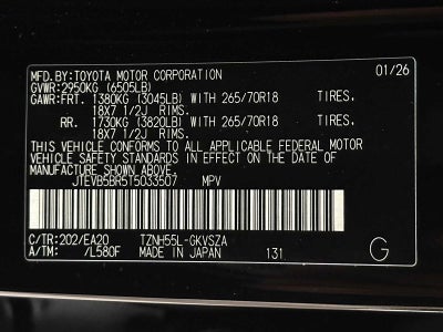 2026 Toyota 4Runner Hybrid TRD Off Road Premium