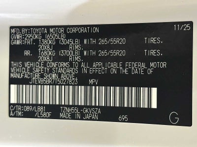 2026 Toyota 4Runner Hybrid Platinum