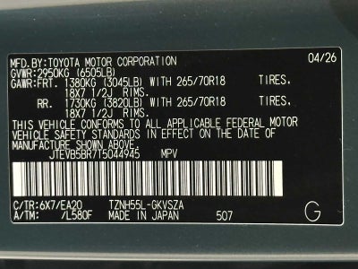 2026 Toyota 4Runner Hybrid TRD Off Road Premium