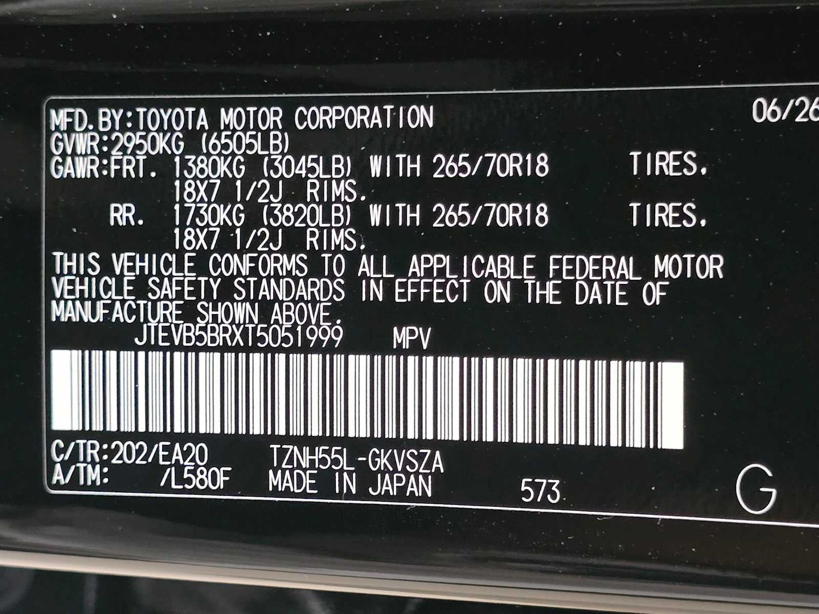 2026 Toyota 4Runner Hybrid TRD Off Road Premium