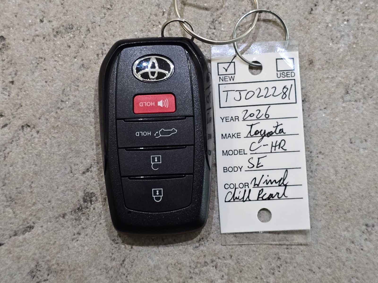 2026 Toyota C-HR SE