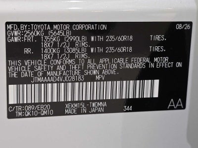 2027 Toyota C-HR SE
