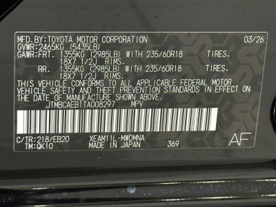 2026 Toyota bZ XLE Plus