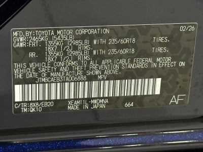 2026 Toyota bZ XLE Plus