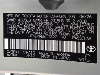 2026 Toyota Corolla SE