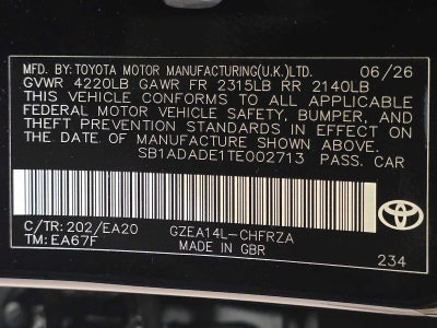 2026 Toyota GR Corolla GR Corolla