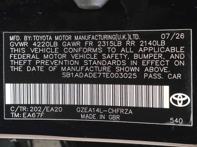 2026 Toyota GR Corolla GR Corolla