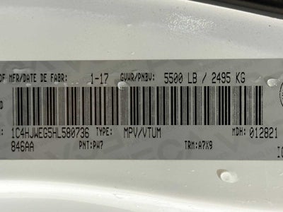 2017 Jeep Wrangler Unlimited Sahara