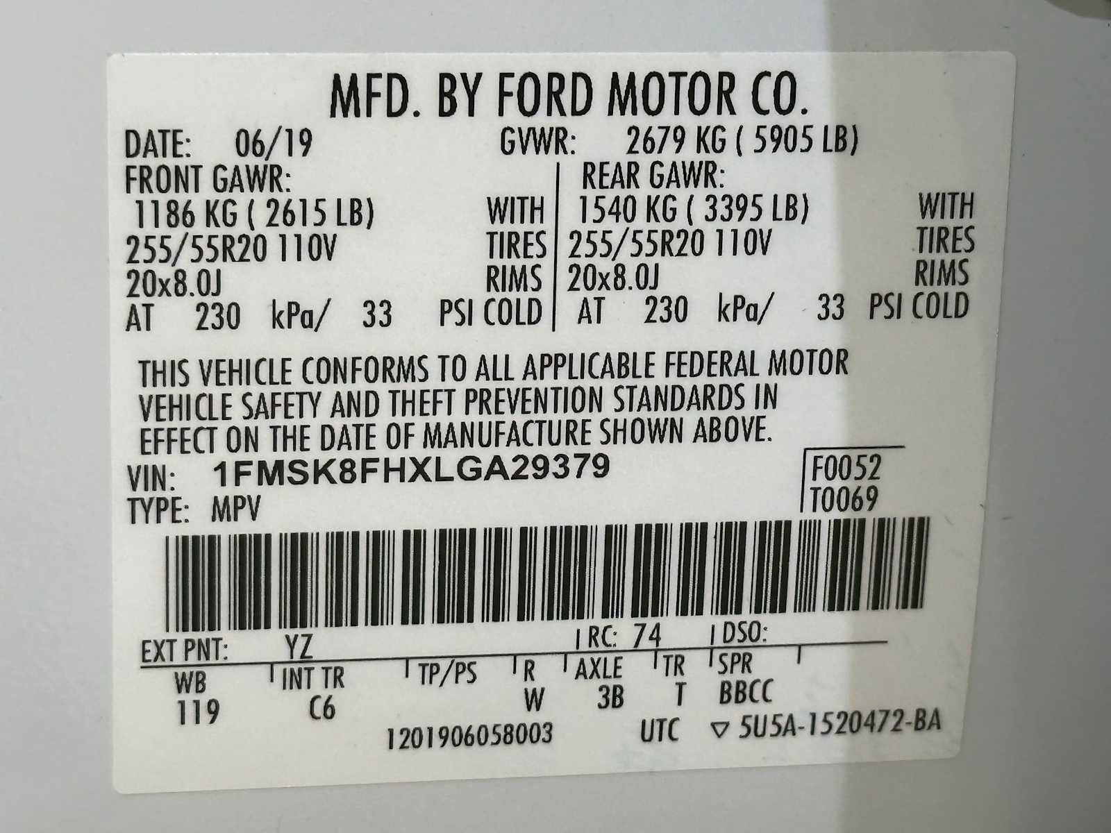 2020 Ford Explorer Limited