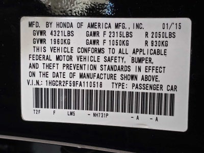 2015 Honda Accord Sport