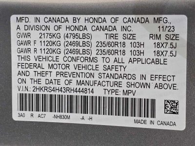 2024 Honda CR-V EX