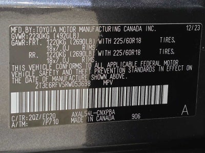 2024 Toyota RAV4 Hybrid XSE