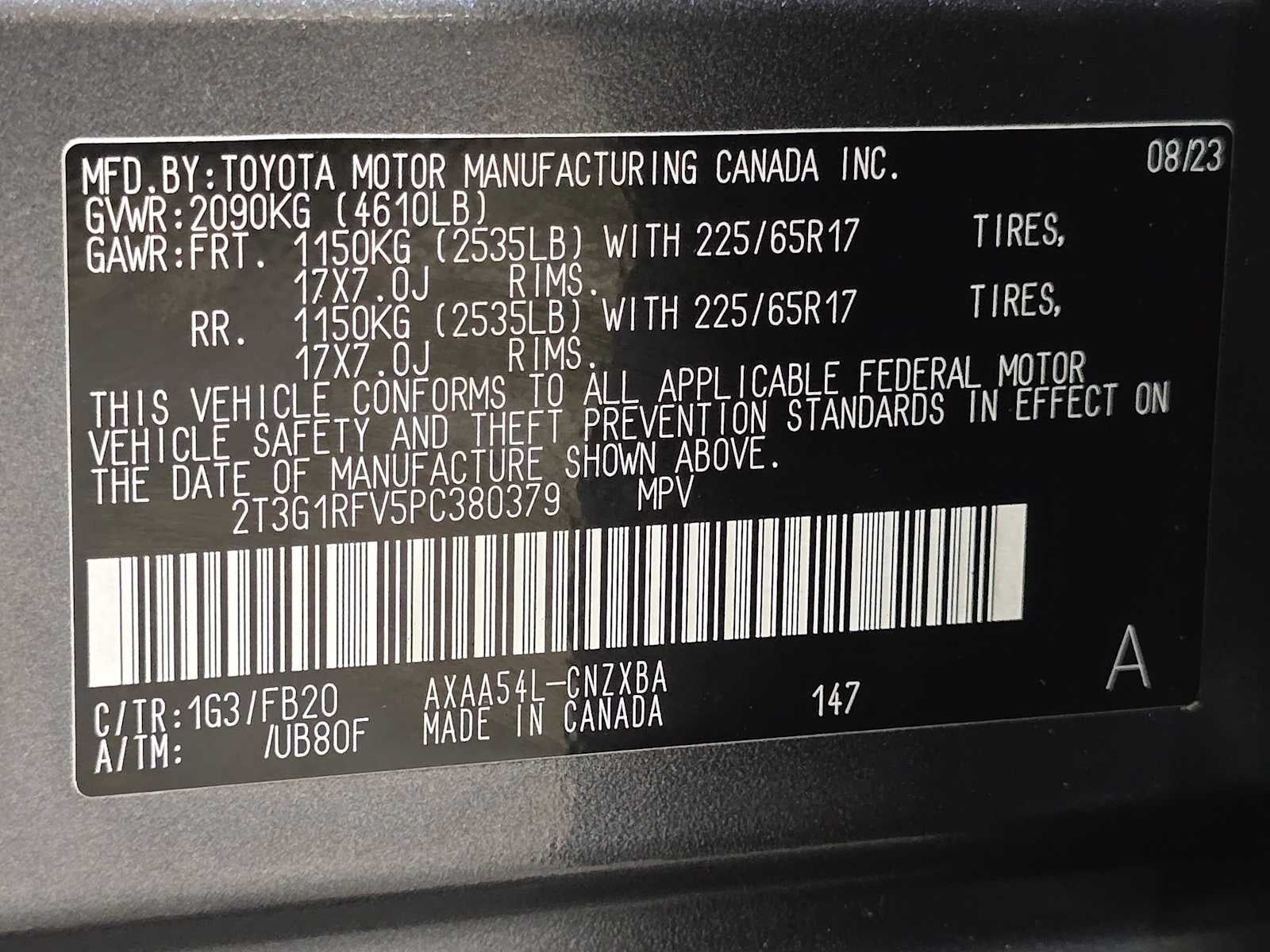 2023 Toyota RAV4 LE