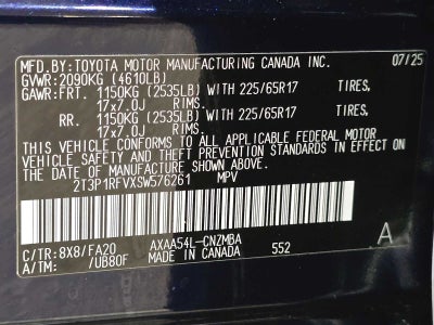 2025 Toyota RAV4 XLE
