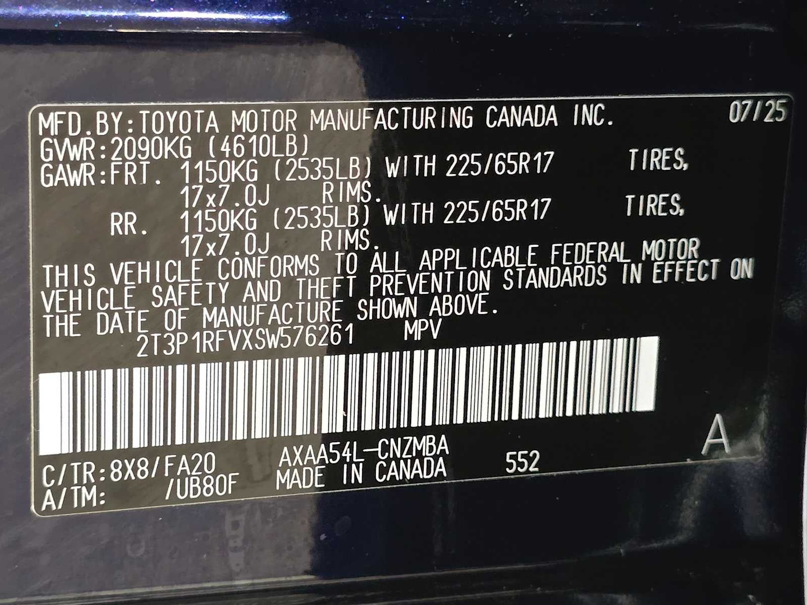 2025 Toyota RAV4 XLE