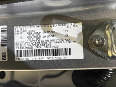 2024 Toyota Tacoma TRD Off Road