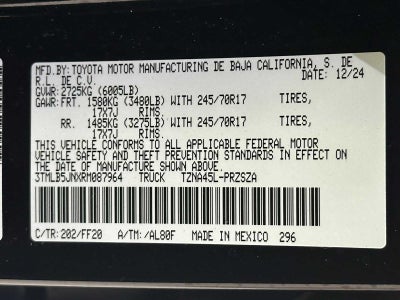 2024 Toyota Tacoma SR5