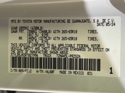 2024 Toyota Tacoma TRD Sport