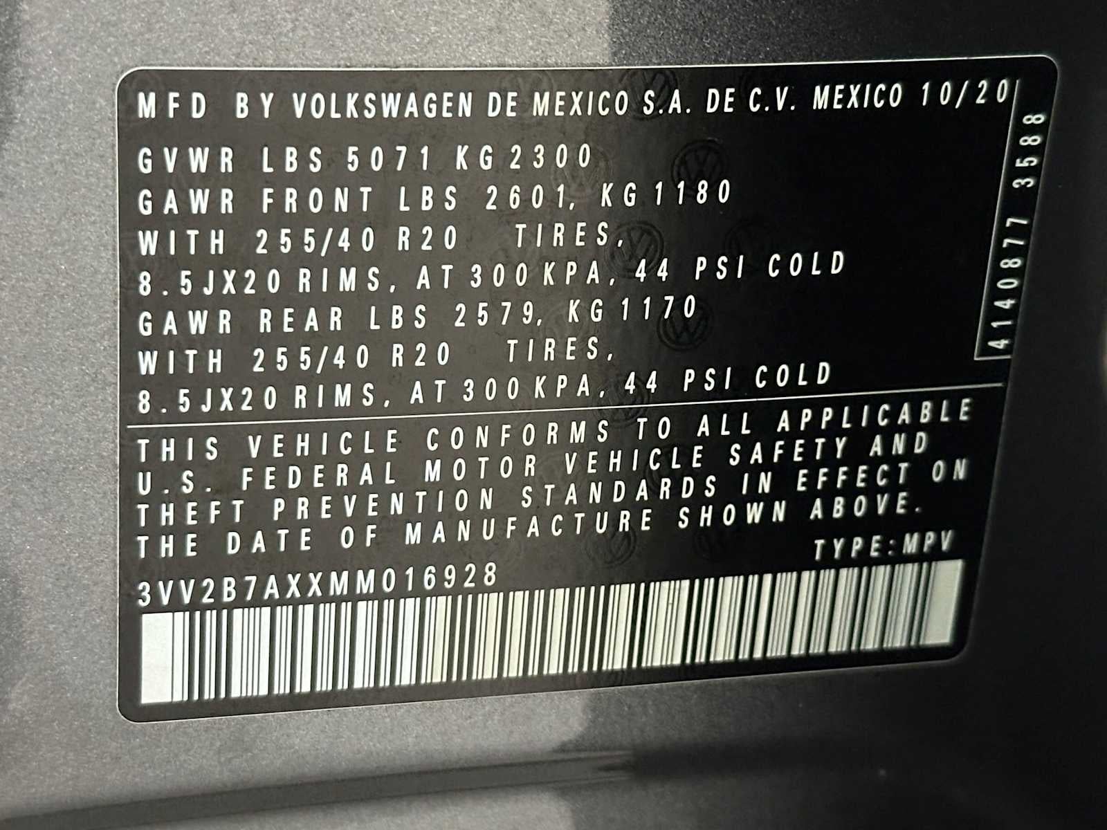 2021 Volkswagen Tiguan SE R-Line Black