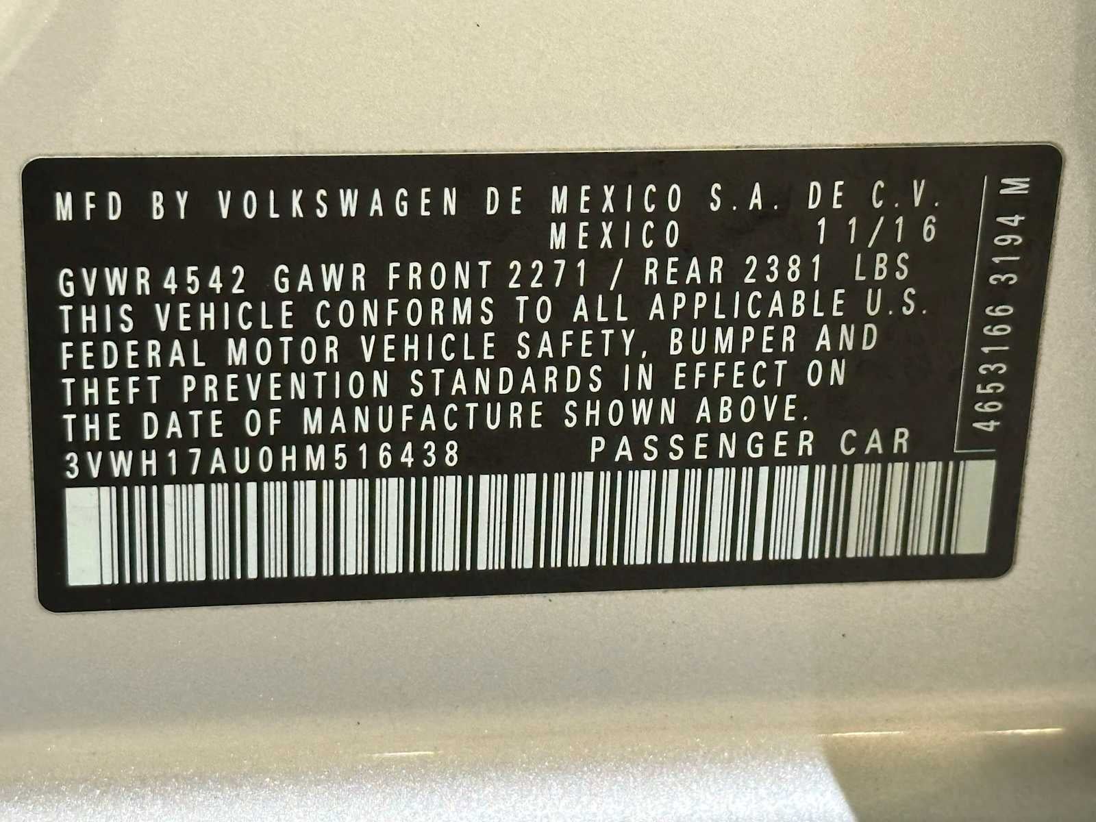 2017 Volkswagen Golf Alltrack SEL