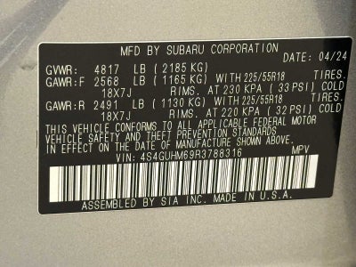 2024 Subaru Crosstrek Limited