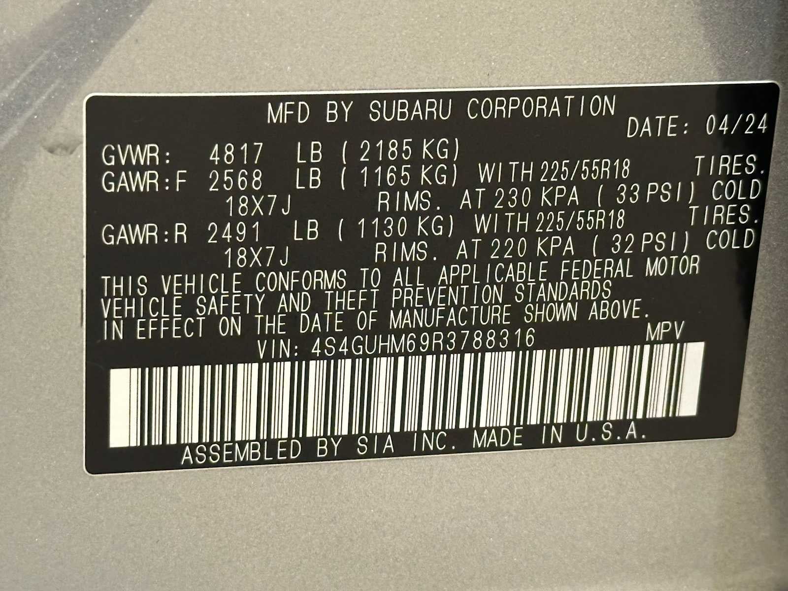 2024 Subaru Crosstrek Limited