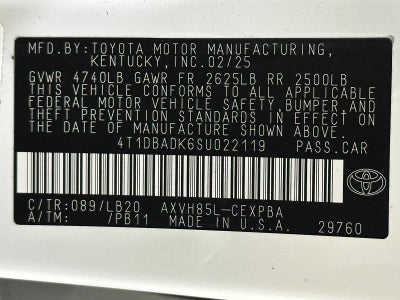 2025 Toyota Camry XSE