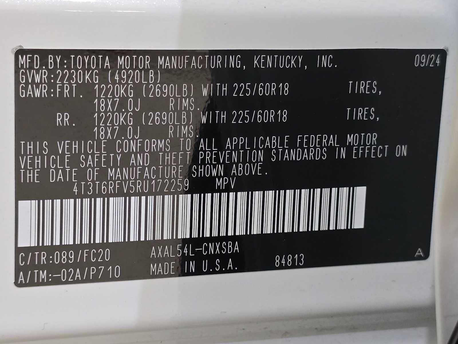 2024 Toyota RAV4 Hybrid SE