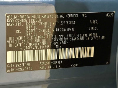 2023 Toyota RAV4 Hybrid SE