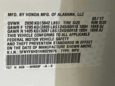 2017 Honda Pilot EX-L