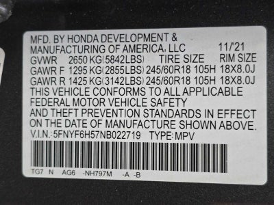2022 Honda Pilot EX-L
