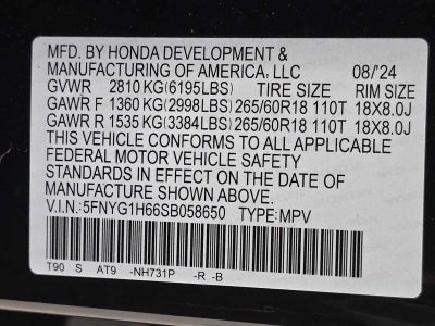 2025 Honda Pilot TrailSport