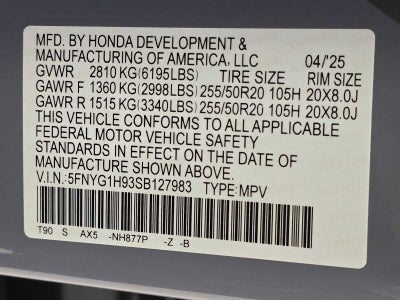 2025 Honda Pilot Black Edition