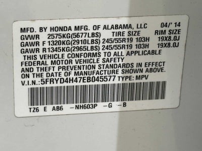 2014 Acura MDX Tech Pkg