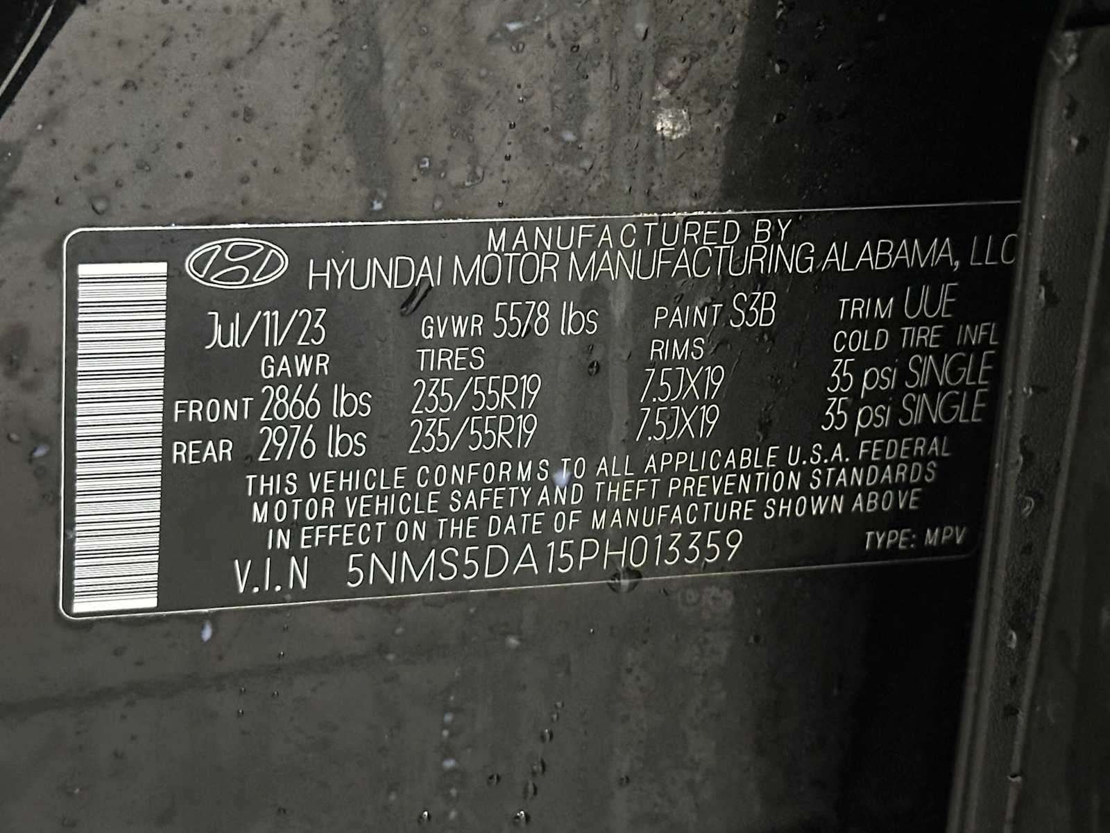 2023 Hyundai Santa Fe Hybrid Limited